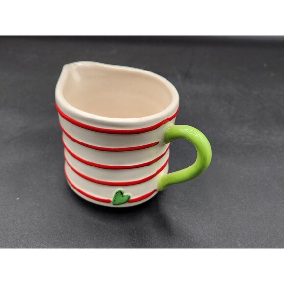 Demdaco Heartful Home Holiday Cream And Sugar Stacker New - Picture 9 of 15